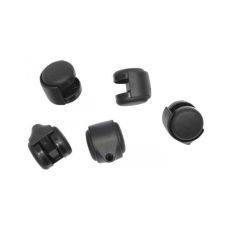 Shop Hair Wiel Zwart/ Plastic Kliksysteem