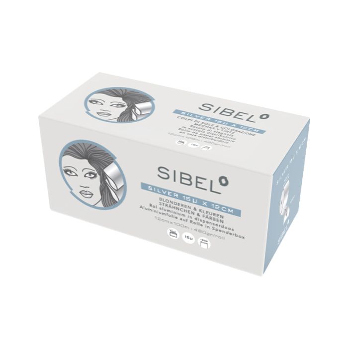 Sibel Aluminiumfolie - Silver - 12cmx100m - 15MU